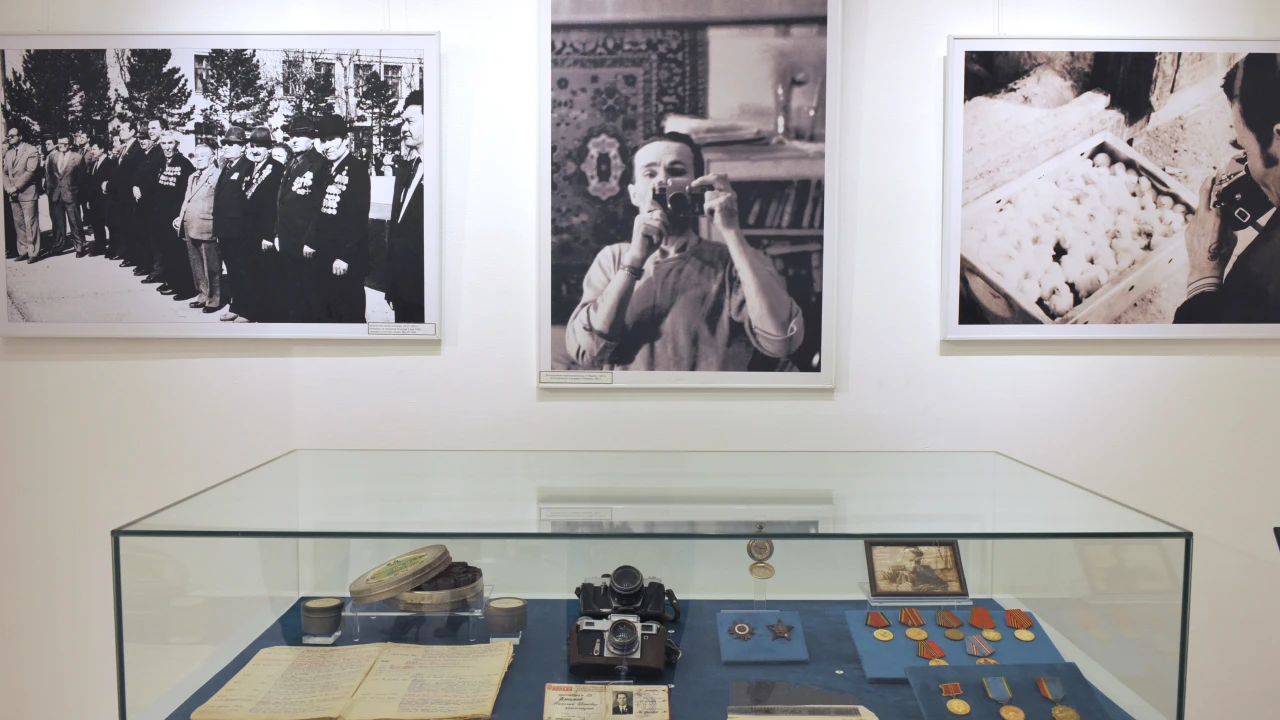 Retrospective Photo Exhibition "N. Imamov: 100 Years. 100 Moments" Opens at the Presidential Center 