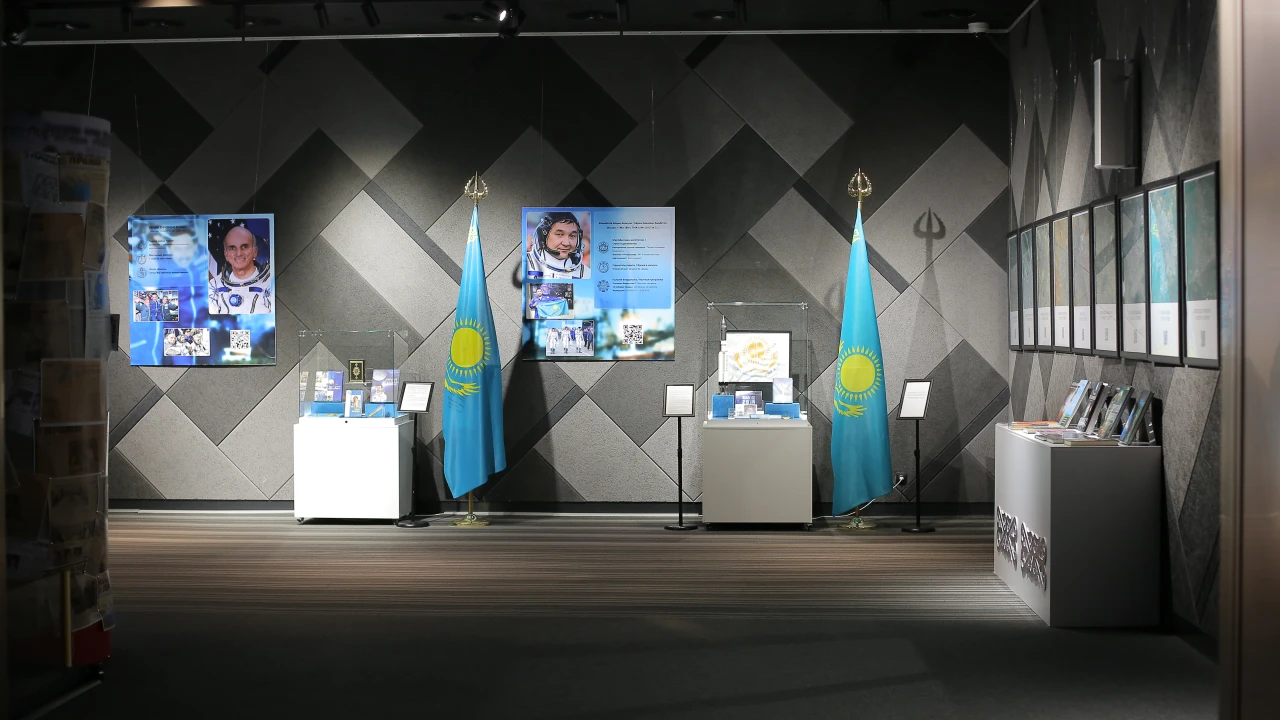 An exhibition commemorating the 65th anniversary of Yuri Gagarin's space flight has opened in Astana. 