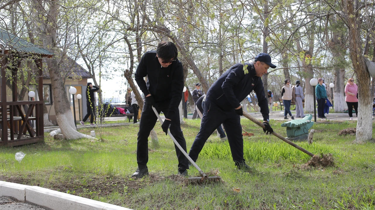 The Team of the Presidential Center Held a Сlean-up Event at the Center for Special Social Services 