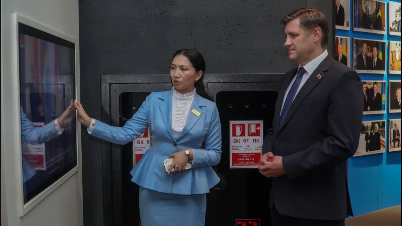 The Ambassador of the Republic of Belarus visited the Presidential Center of the Republic of Kazakhstan