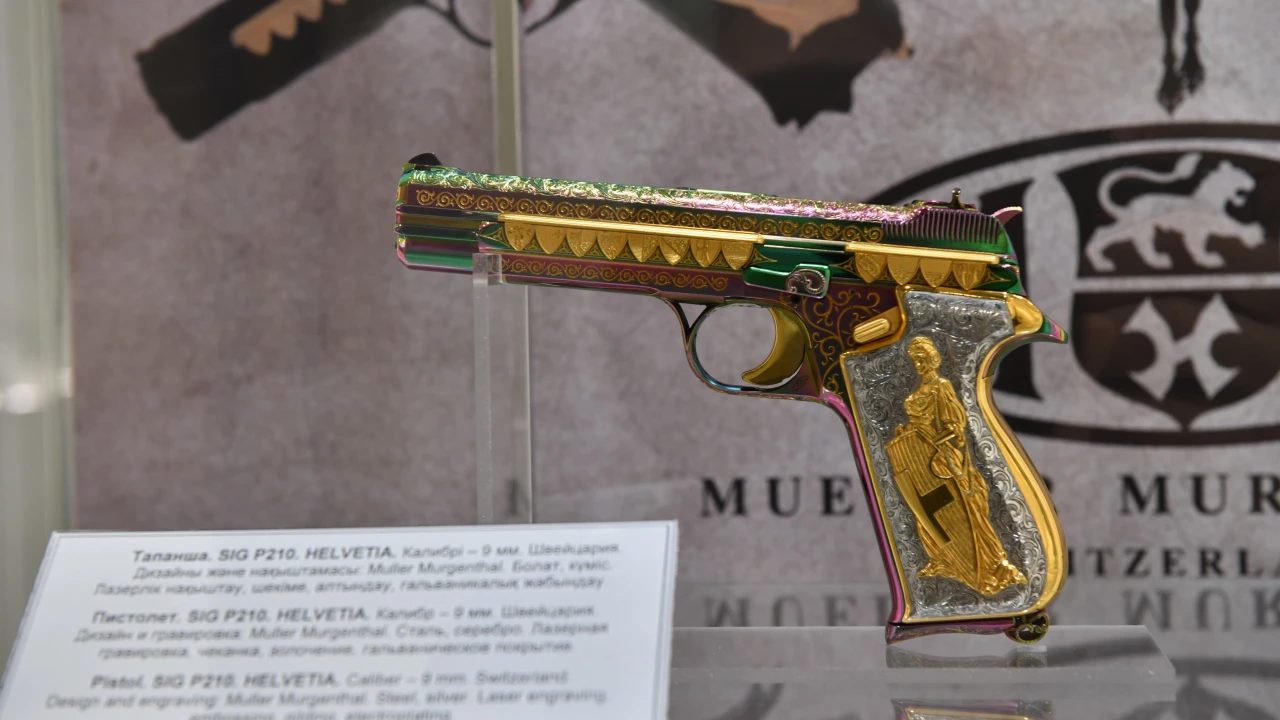 The thematic exhibition dedicated to the heroic deeds of our compatriots opened in the Presidential Center of the Republic of Kazakhstan