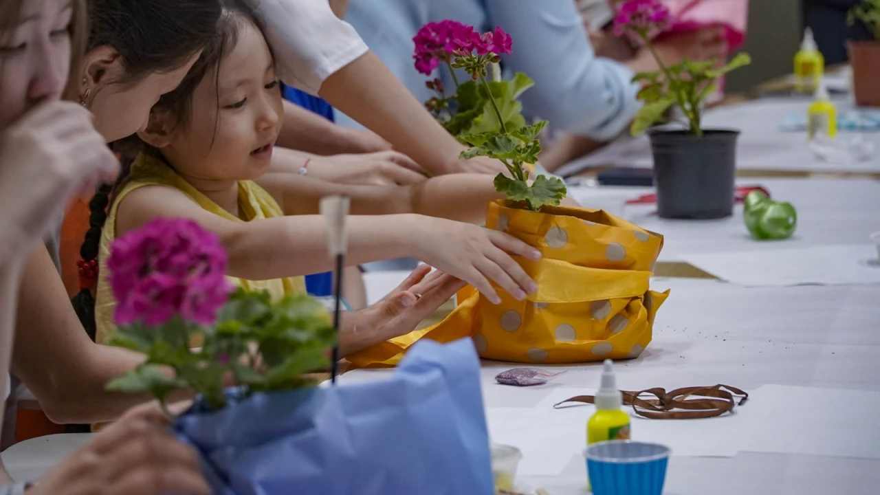 The Presidential Center Hosts Annual Art Session for Children with Special Needs