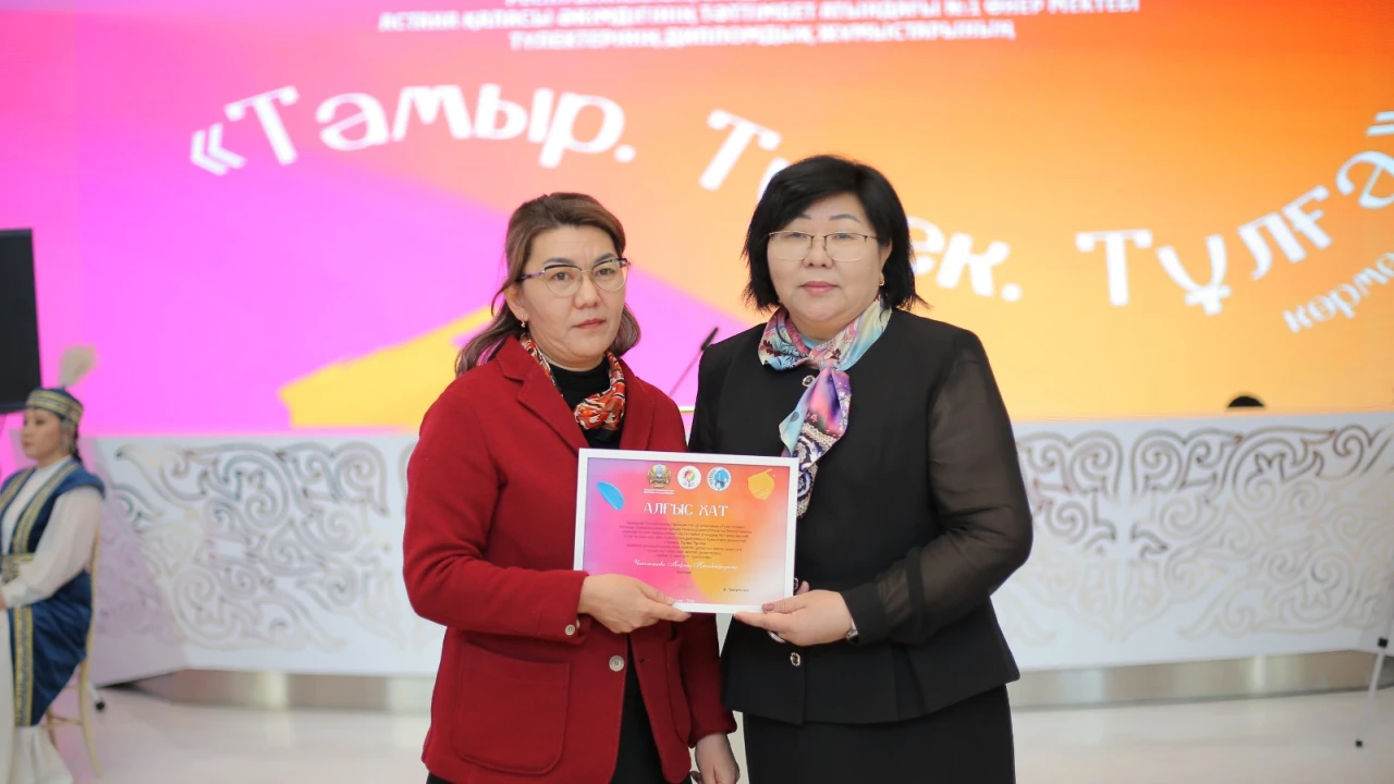 В Президентском центре прошло открытие выставки, дипломных работ выпускников Школы искусств столицы 