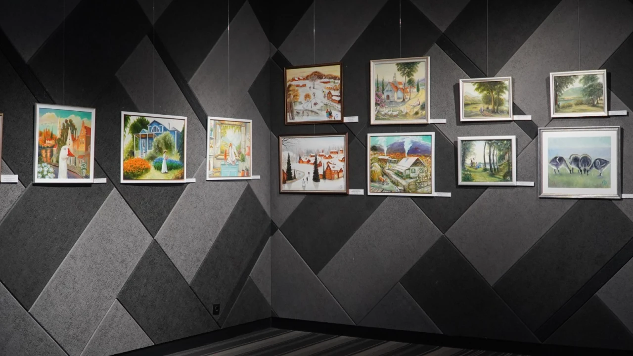 Президенттік орталықта Ольга Рехтинаның «Өзге әлемдер түсі» атты жеке көрмесі ашылды 