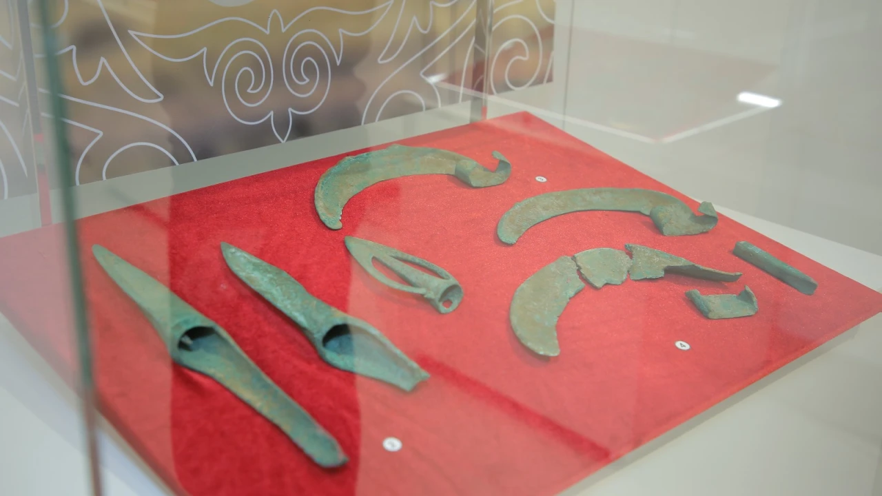 An archaeological exhibition dedicated to the 35th anniversary of Kazakhstan's independence opened at the Presidential Center. 