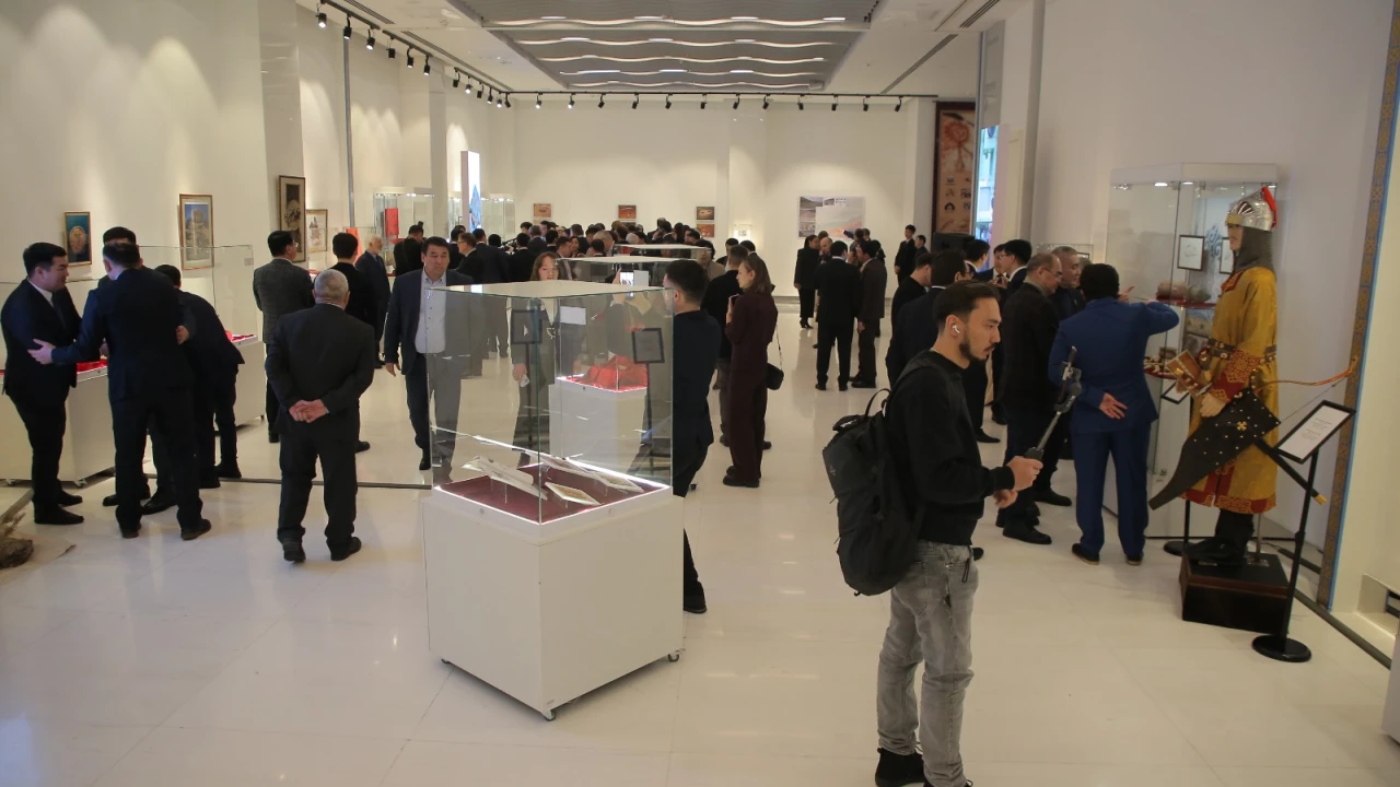 An archaeological exhibition dedicated to the 35th anniversary of Kazakhstan's independence opened at the Presidential Center. 