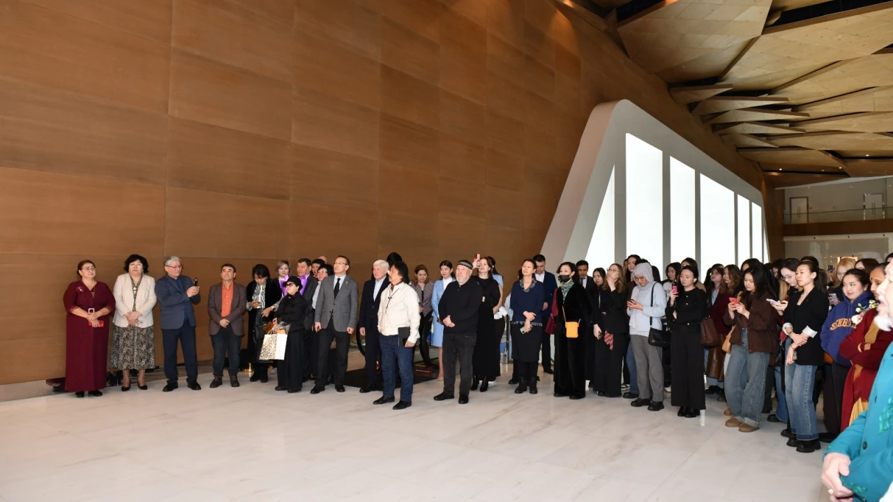 В Президентском центре открылась  персональная выставка Айткуль Тасмагамбетовой 