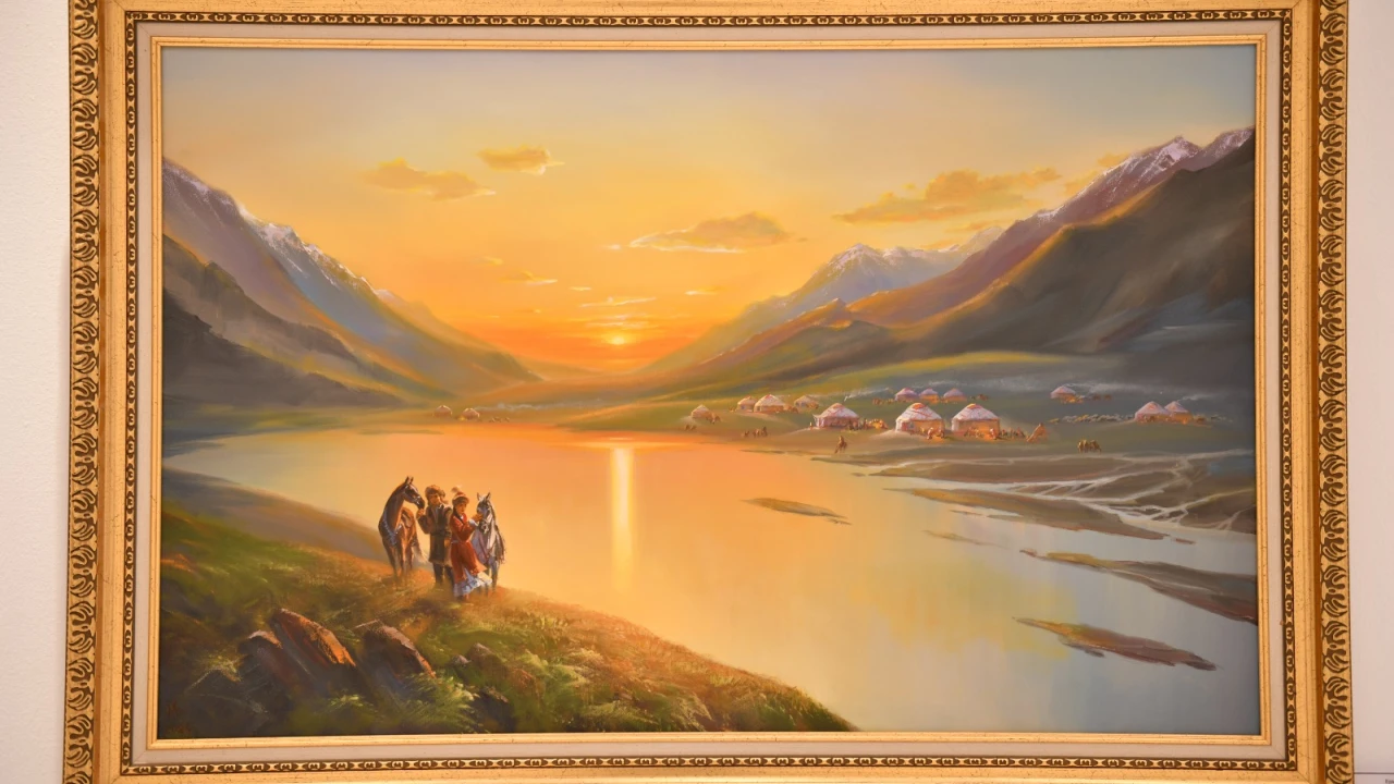 The "Breath of Spring" art exhibition has opened at the Presidential Center 