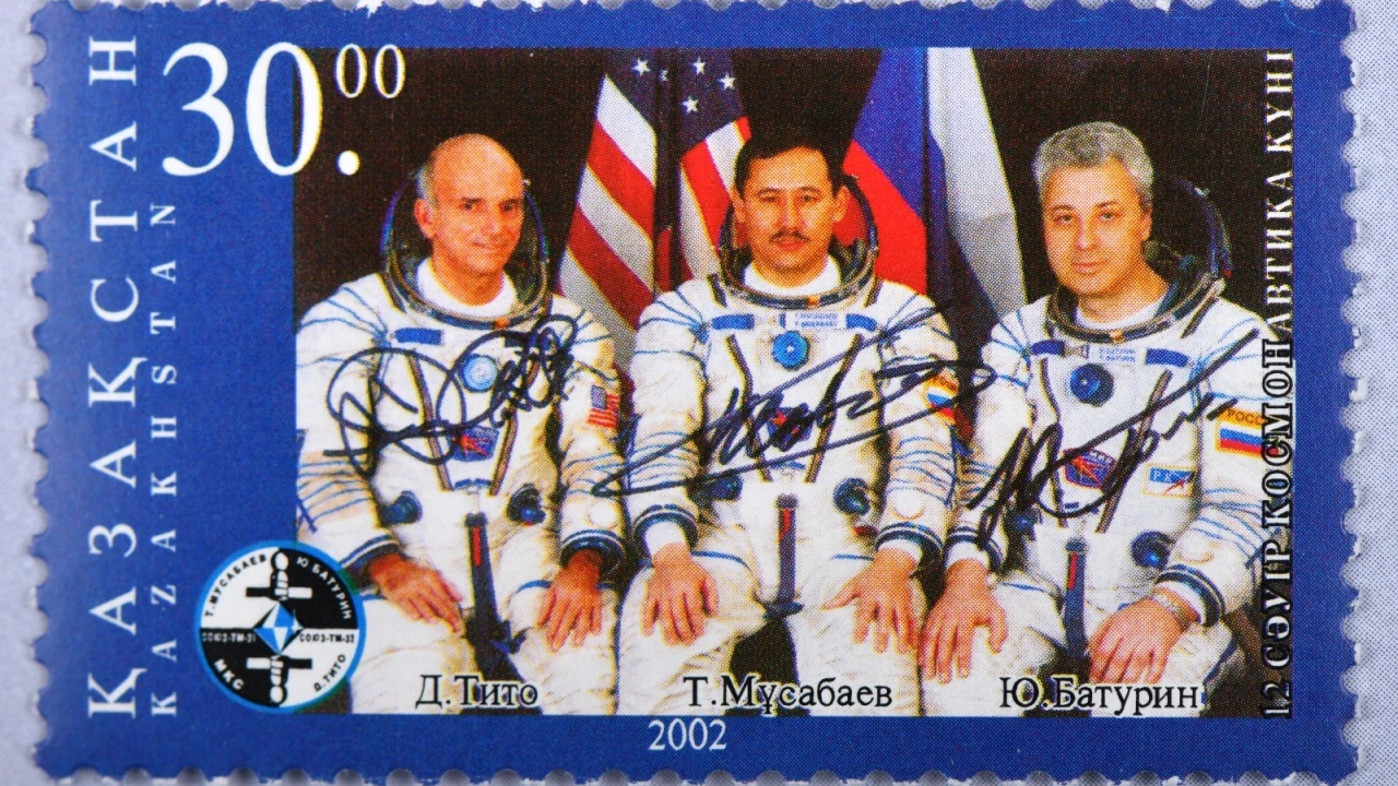 Қазақстанның ғарыштық филателиясы 