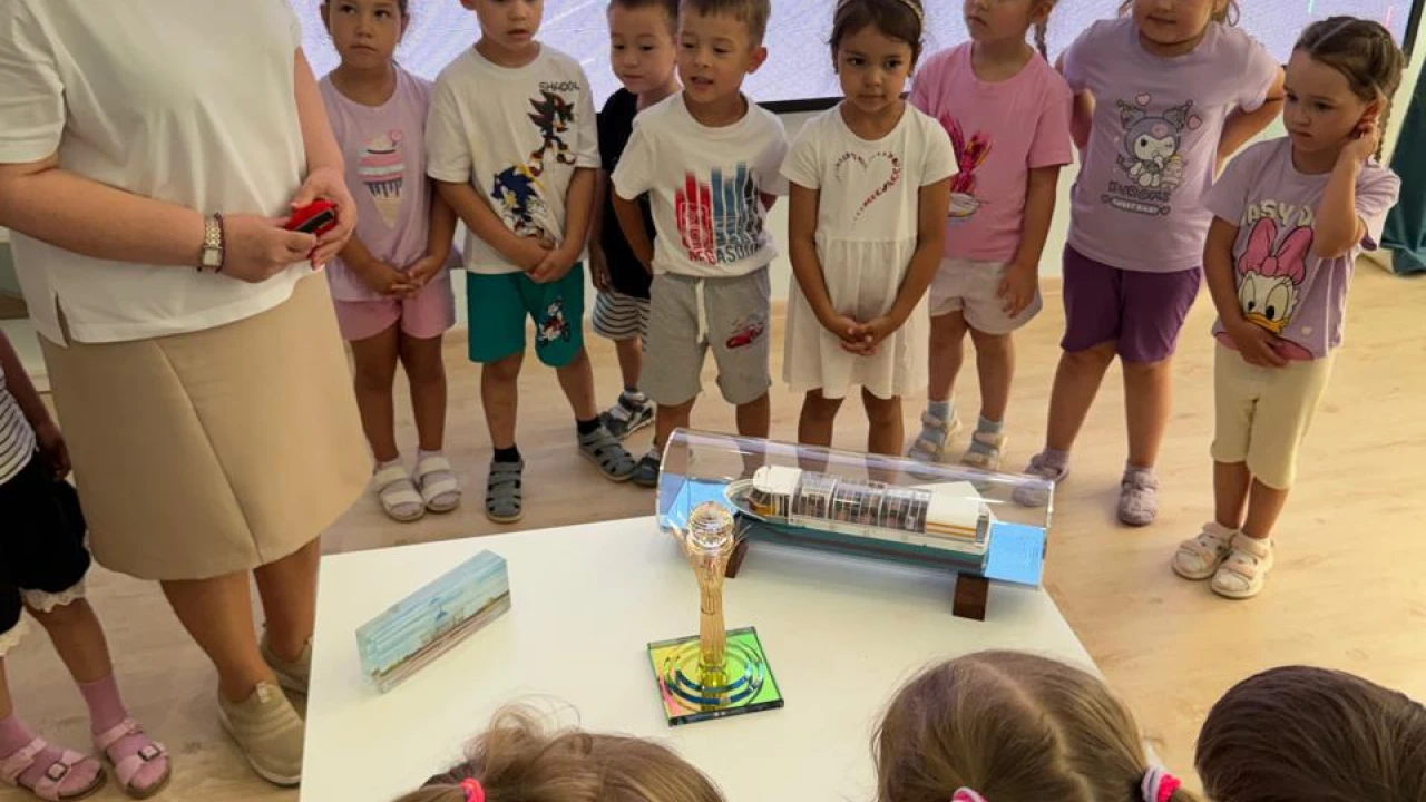 "My Capital – Astana": Presidential Center staff  delivered a mobile museum lesson for preschool children 