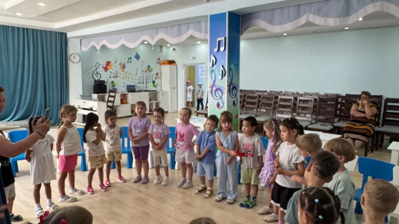 "My Capital – Astana": Presidential Center staff  delivered a mobile museum lesson for preschool children 