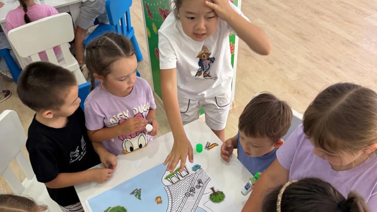 "My Capital – Astana": Presidential Center staff  delivered a mobile museum lesson for preschool children 