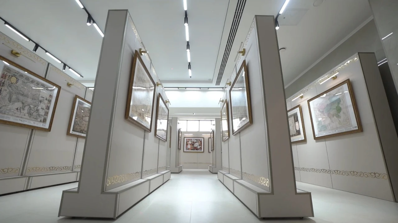 Gallery of Historical Maps of Kazakhstan Opens  at the Presidential Center 